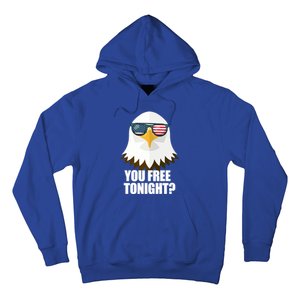 You Free Tonight Usa Patriotic 4th Of July Usa Flag Funny Gift Hoodie