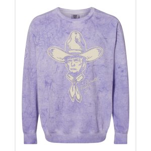 Yeehawin For Trump 2024 Punchy Western Political Humor Vote Colorblast Crewneck Sweatshirt