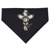 Yeehawin For Trump 2024 Punchy Western Political Humor Vote USA-Made Doggie Bandana