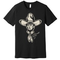 Yeehawin For Trump 2024 Punchy Western Political Humor Vote Premium T-Shirt