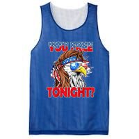 You Free Tonight Usa American Flag Patriotic Eagle Mullet Funny Gift Mesh Reversible Basketball Jersey Tank