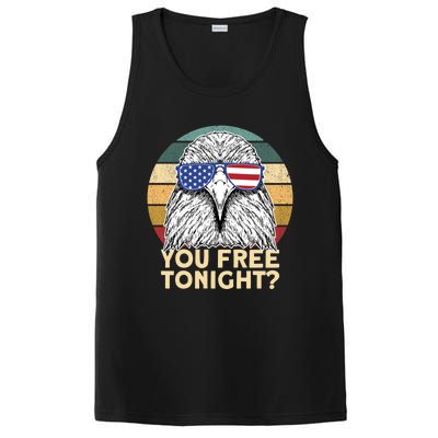 You Free Tonight Eagle 4th Of July You Free Tonight Eagle Gift PosiCharge Competitor Tank