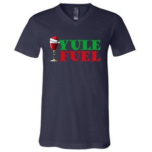 Yule Fuel Wine V-Neck T-Shirt