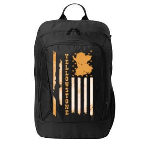 Yellowstonee Flag City Backpack