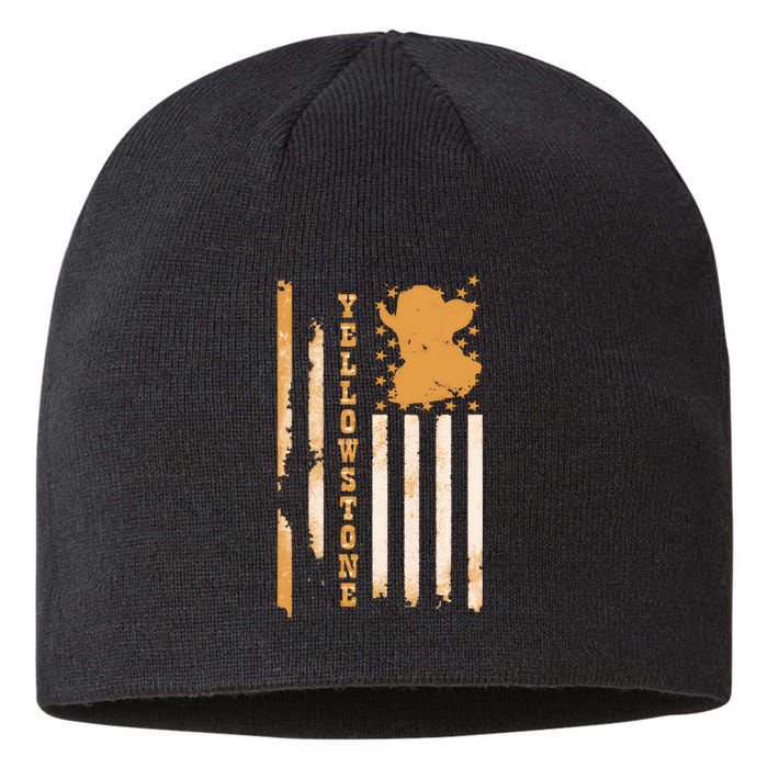 Yellowstonee Flag Sustainable Beanie