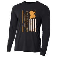 Yellowstonee Flag Cooling Performance Long Sleeve Crew