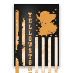 Yellowstonee Flag Poster