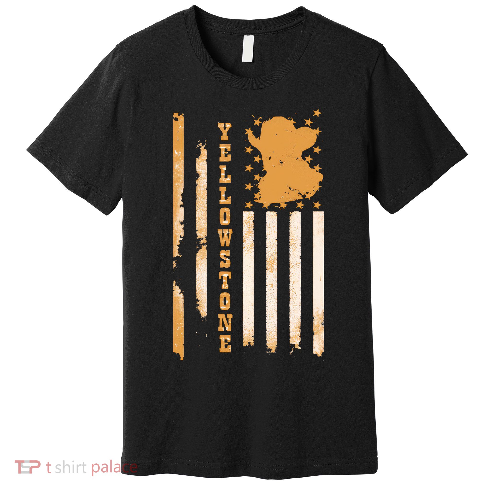 Yellowstonee Flag Premium T-Shirt