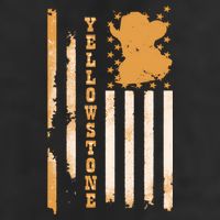 Yellowstonee Flag 25L Jumbo Tote