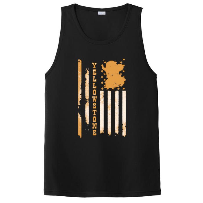 Yellowstonee Flag PosiCharge Competitor Tank