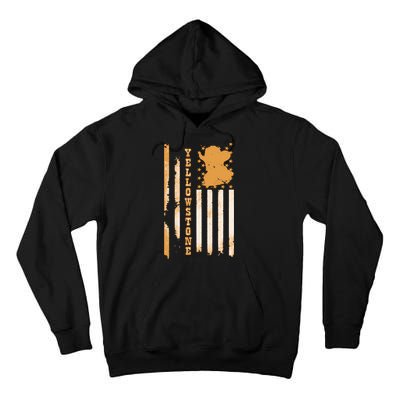 Yellowstonee Flag Tall Hoodie