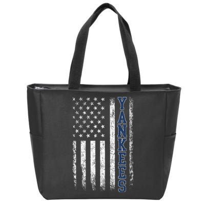 Y.A.N.K.E.E.S Flag Zip Tote Bag