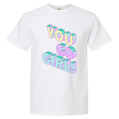 You Go 90s Vibe Vintage 1990s Music 90s Nineties Great Gift Garment-Dyed Heavyweight T-Shirt