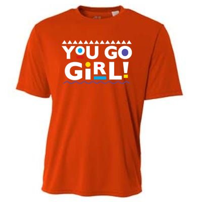 You Go ! 90s Throwback Gift Cooling Performance Crew T-Shirt