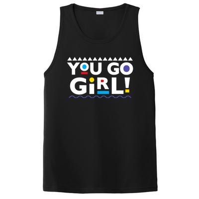 You Go ! 90s Throwback Gift PosiCharge Competitor Tank