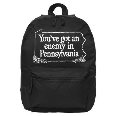 YouVe Got An Enemy In Pennsylvania 16 in Basic Backpack
