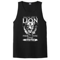 YouVe Got A Lion Inside Of Those Lungs Christian Religious PosiCharge Competitor Tank