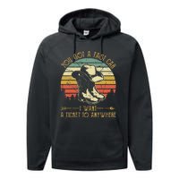 You Got A Fast Car I Want A Ticket To Anywhere Country Music Performance Fleece Hoodie