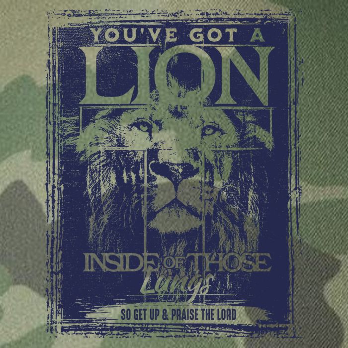You've Got A Lion Inside of Those Lungs Legacy Tie Dye Trucker Hat