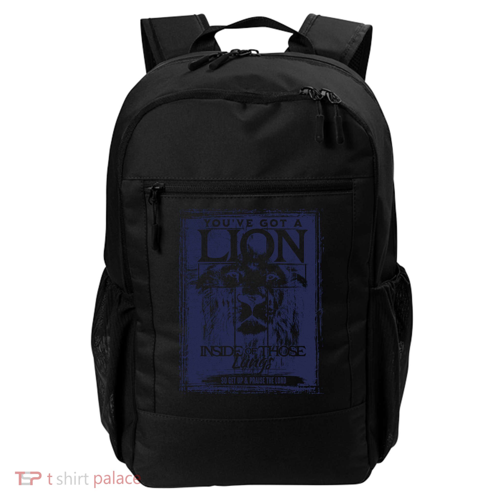 You've Got A Lion Inside of Those Lungs Backpack
