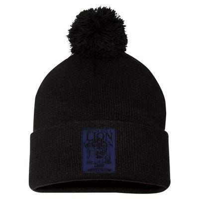 You've Got A Lion Inside of Those Lungs Pom Pom 12in Knit Beanie