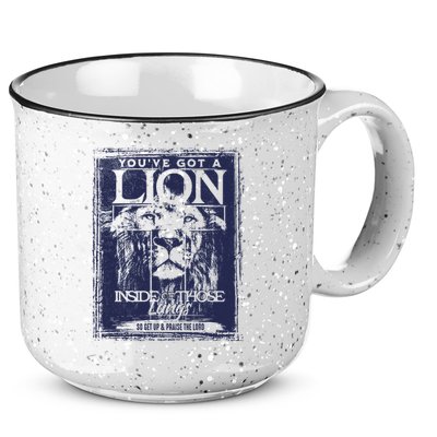 You've Got A Lion Inside of Those Lungs 15oz Campfire Ceramic Mug
