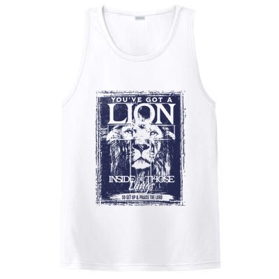 You've Got A Lion Inside of Those Lungs PosiCharge Competitor Tank
