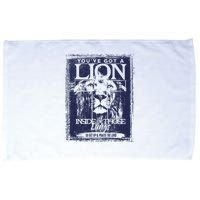 You've Got A Lion Inside of Those Lungs Microfiber Hand Towel