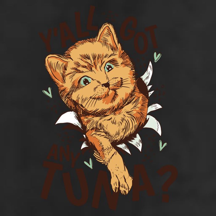 Yall Got Any Tuna Funny Cat 25L Jumbo Tote