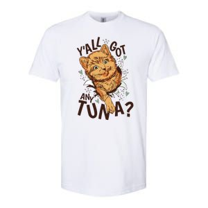 Yall Got Any Tuna Funny Cat Softstyle® CVC T-Shirt