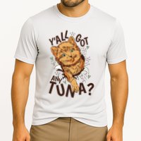 Yall Got Any Tuna Funny Cat Cooling Performance Crew T-Shirt