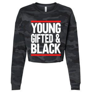 Young Gifted And Black Gift Cropped Pullover Crew