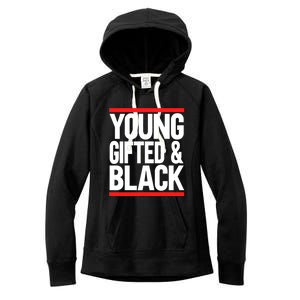 Young Gifted And Black Gift Women's Fleece Hoodie