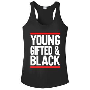 Young Gifted And Black Gift Ladies PosiCharge Competitor Racerback Tank