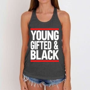 Young Gifted And Black Gift Women's Knotted Racerback Tank