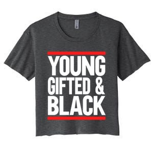 Young Gifted And Black Gift Women's Crop Top Tee