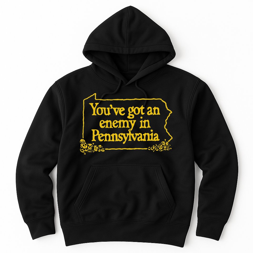 YouVe Got An Enemy Funny In Pennsylvania Funny Hoodie