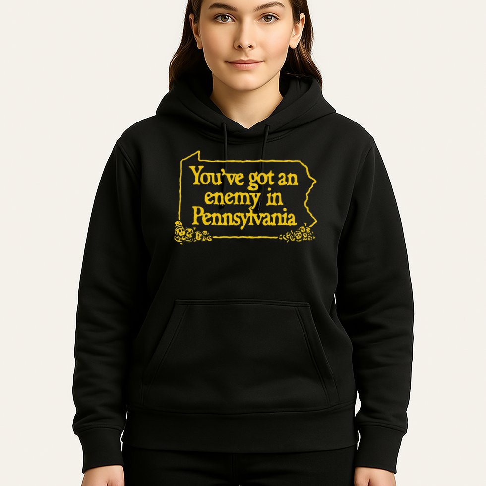 YouVe Got An Enemy Funny In Pennsylvania Funny Hoodie