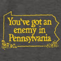 YouVe Got An Enemy Funny In Pennsylvania Funny Vector Backpack
