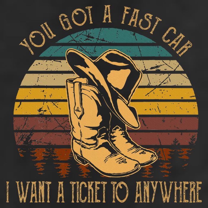 You Got A Fast Car I Want A Ticket To Anywhere 11oz C Handle Ceramic Mug
