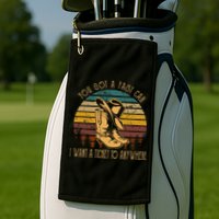 You Got A Fast Car I Want A Ticket To Anywhere Golf Towel