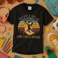You Got A Fast Car I Want A Ticket To Anywhere Kids T-Shirt