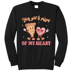 You Got A Pizza Of My Heart Retro Valentine's Day Gift Sweatshirt