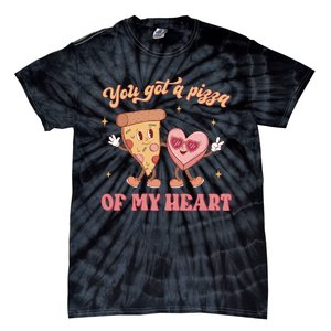 You Got A Pizza Of My Heart Retro Valentine's Day Gift Tie-Dye T-Shirt