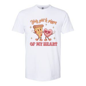 You Got A Pizza Of My Heart Retro Valentine's Day Gift Softstyle CVC T-Shirt