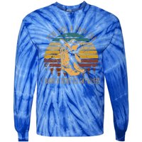 You Got A Fast Car I Want A Ticket To Anywhere Cowboy Boots Tie-Dye Long Sleeve Shirt