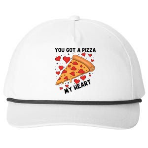 You Got A Pizza My Heart Valentine Day Lover Couple Matching Snapback Five-Panel Rope Hat