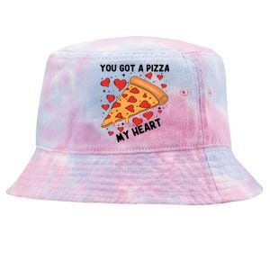 You Got A Pizza My Heart Valentine Day Lover Couple Matching Tie-Dyed Bucket Hat