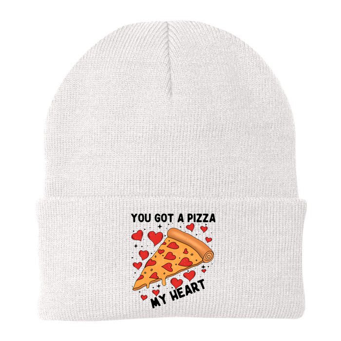 You Got A Pizza My Heart Valentine Day Lover Couple Matching Knit Cap Winter Beanie