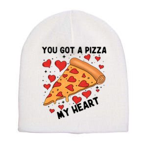 You Got A Pizza My Heart Valentine Day Lover Couple Matching Short Acrylic Beanie